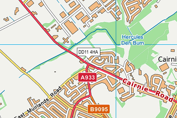 DD11 4HA map - OS VectorMap District (Ordnance Survey) DD11 4HA map - OS VectorMap District (Ordnance Survey)