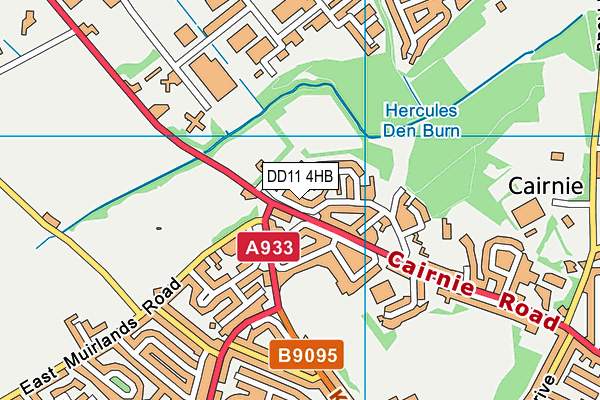 DD11 4HB map - OS VectorMap District (Ordnance Survey) DD11 4HB map - OS VectorMap District (Ordnance Survey)