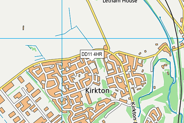DD11 4HR map - OS VectorMap District (Ordnance Survey) DD11 4HR map - OS VectorMap District (Ordnance Survey)