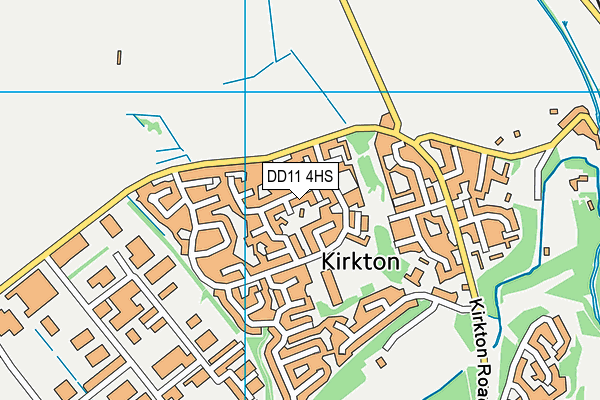 DD11 4HS map - OS VectorMap District (Ordnance Survey) DD11 4HS map - OS VectorMap District (Ordnance Survey)