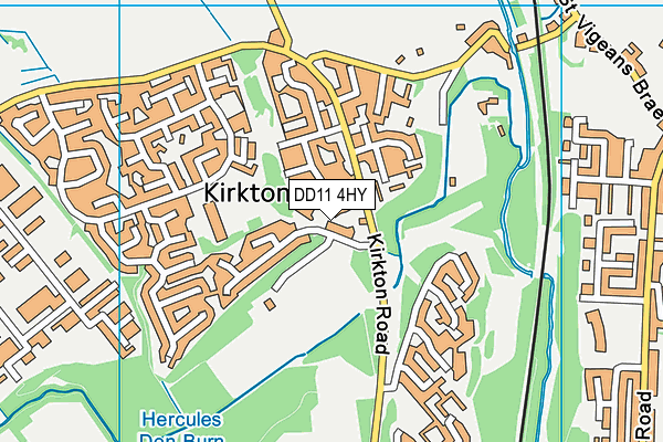 DD11 4HY map - OS VectorMap District (Ordnance Survey) DD11 4HY map - OS VectorMap District (Ordnance Survey)