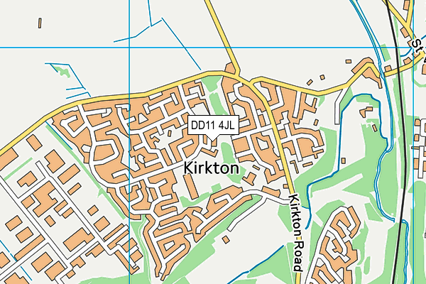 DD11 4JL map - OS VectorMap District (Ordnance Survey) DD11 4JL map - OS VectorMap District (Ordnance Survey)