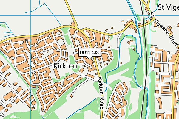 DD11 4JS map - OS VectorMap District (Ordnance Survey) DD11 4JS map - OS VectorMap District (Ordnance Survey)