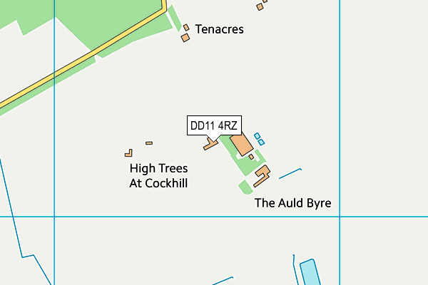 DD11 4RZ map - OS VectorMap District (Ordnance Survey) DD11 4RZ map - OS VectorMap District (Ordnance Survey)