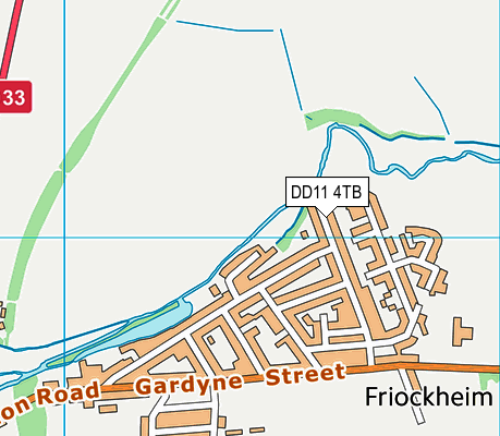 DD11 4TB map - OS VectorMap District (Ordnance Survey) DD11 4TB map - OS VectorMap District (Ordnance Survey)
