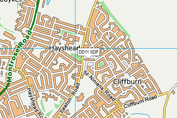DD11 5DP map - OS VectorMap District (Ordnance Survey) DD11 5DP map - OS VectorMap District (Ordnance Survey)