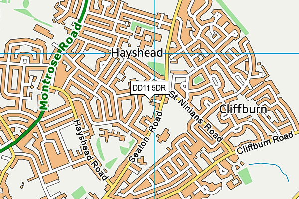 DD11 5DR map - OS VectorMap District (Ordnance Survey) DD11 5DR map - OS VectorMap District (Ordnance Survey)