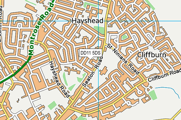 DD11 5DS map - OS VectorMap District (Ordnance Survey) DD11 5DS map - OS VectorMap District (Ordnance Survey)
