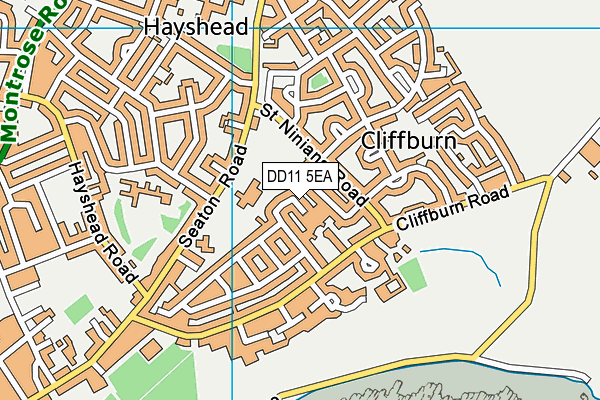 DD11 5EA map - OS VectorMap District (Ordnance Survey) DD11 5EA map - OS VectorMap District (Ordnance Survey)