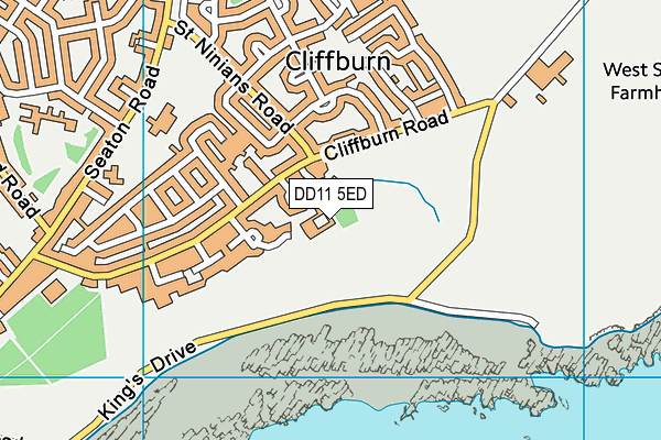 DD11 5ED map - OS VectorMap District (Ordnance Survey) DD11 5ED map - OS VectorMap District (Ordnance Survey)