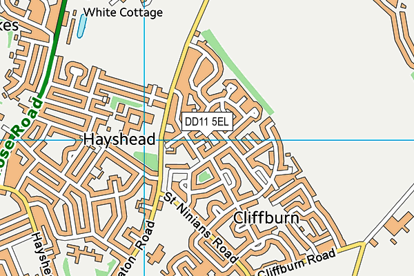 DD11 5EL map - OS VectorMap District (Ordnance Survey) DD11 5EL map - OS VectorMap District (Ordnance Survey)