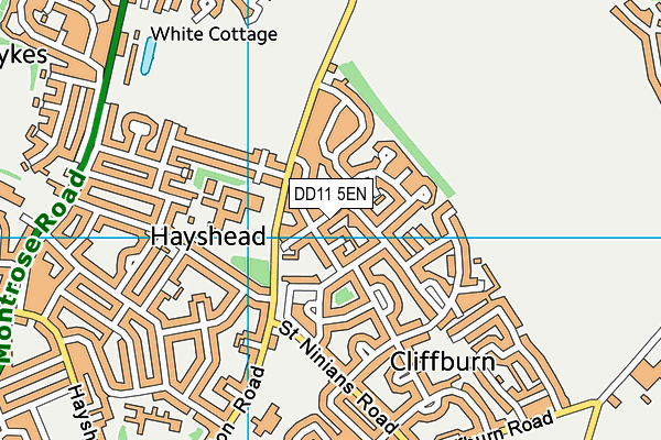 DD11 5EN map - OS VectorMap District (Ordnance Survey) DD11 5EN map - OS VectorMap District (Ordnance Survey)