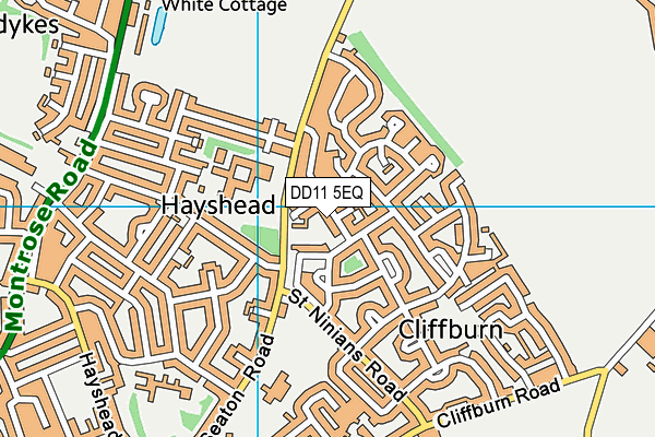 DD11 5EQ map - OS VectorMap District (Ordnance Survey) DD11 5EQ map - OS VectorMap District (Ordnance Survey)