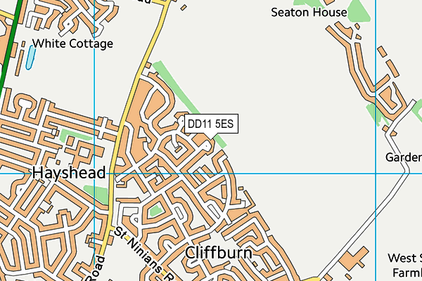 DD11 5ES map - OS VectorMap District (Ordnance Survey) DD11 5ES map - OS VectorMap District (Ordnance Survey)