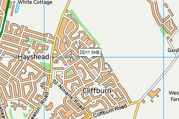 DD11 5HB map - OS VectorMap District (Ordnance Survey) DD11 5HB map - OS VectorMap District (Ordnance Survey)