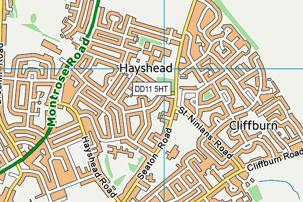 DD11 5HT map - OS VectorMap District (Ordnance Survey) DD11 5HT map - OS VectorMap District (Ordnance Survey)