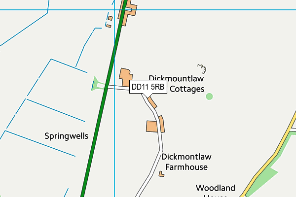DD11 5RB map - OS VectorMap District (Ordnance Survey) DD11 5RB map - OS VectorMap District (Ordnance Survey)