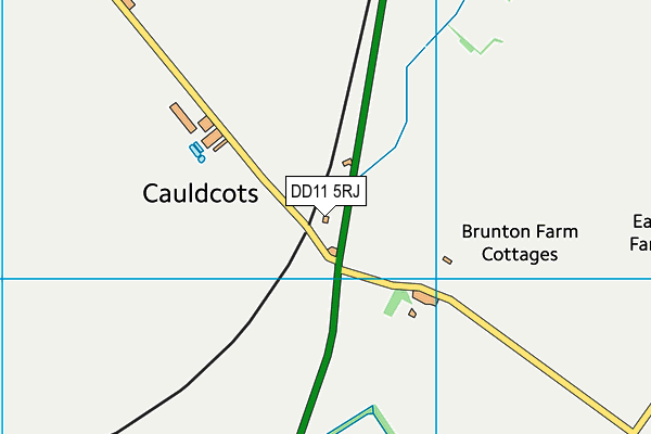 DD11 5RJ map - OS VectorMap District (Ordnance Survey) DD11 5RJ map - OS VectorMap District (Ordnance Survey)
