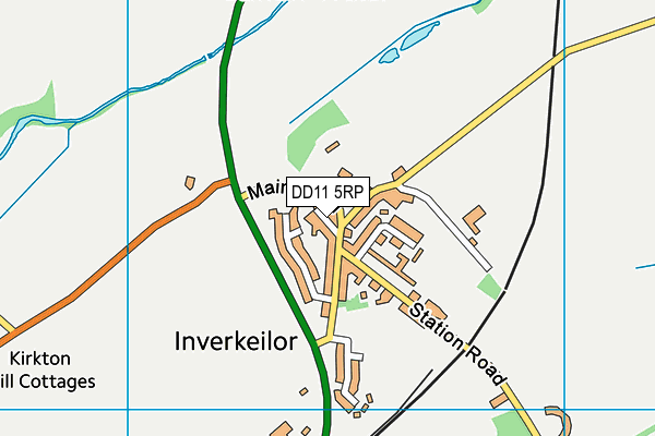 DD11 5RP map - OS VectorMap District (Ordnance Survey) DD11 5RP map - OS VectorMap District (Ordnance Survey)