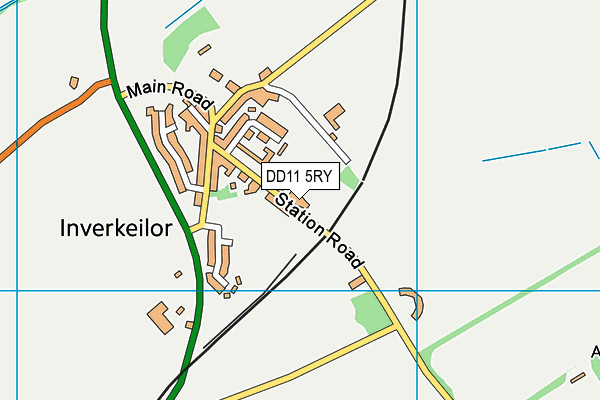 DD11 5RY map - OS VectorMap District (Ordnance Survey) DD11 5RY map - OS VectorMap District (Ordnance Survey)