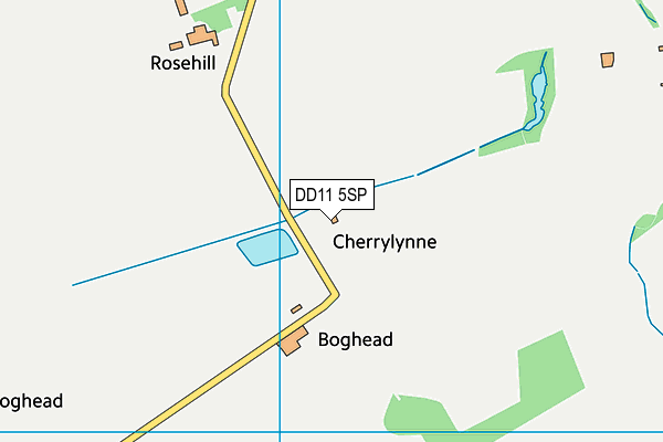 DD11 5SP map - OS VectorMap District (Ordnance Survey) DD11 5SP map - OS VectorMap District (Ordnance Survey)