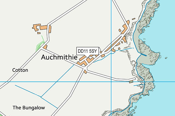 DD11 5SY map - OS VectorMap District (Ordnance Survey) DD11 5SY map - OS VectorMap District (Ordnance Survey)