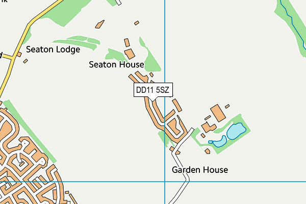 DD11 5SZ map - OS VectorMap District (Ordnance Survey) DD11 5SZ map - OS VectorMap District (Ordnance Survey)