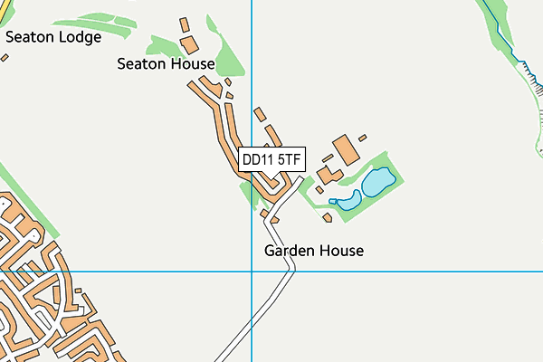 DD11 5TF map - OS VectorMap District (Ordnance Survey) DD11 5TF map - OS VectorMap District (Ordnance Survey)