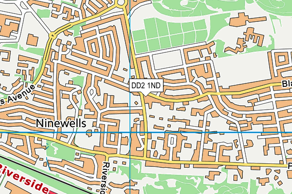 DD2 1ND map - OS VectorMap District (Ordnance Survey) DD2 1ND map - OS VectorMap District (Ordnance Survey)