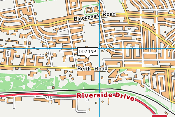 DD2 1NP map - OS VectorMap District (Ordnance Survey) DD2 1NP map - OS VectorMap District (Ordnance Survey)