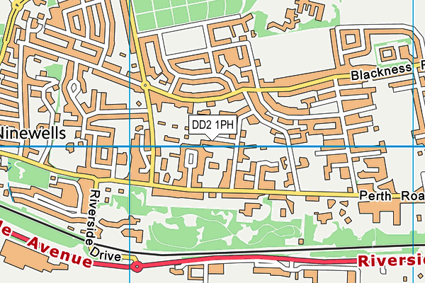 DD2 1PH map - OS VectorMap District (Ordnance Survey) DD2 1PH map - OS VectorMap District (Ordnance Survey)