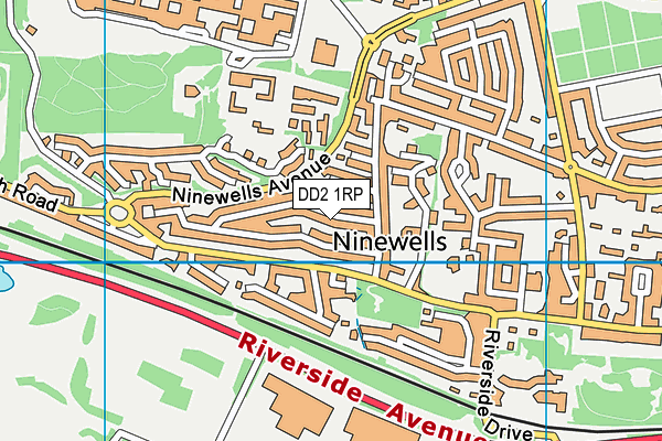 DD2 1RP map - OS VectorMap District (Ordnance Survey) DD2 1RP map - OS VectorMap District (Ordnance Survey)