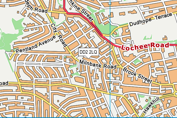 DD2 2LQ map - OS VectorMap District (Ordnance Survey) DD2 2LQ map - OS VectorMap District (Ordnance Survey)