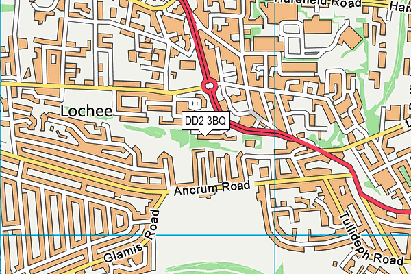 DD2 3BQ map - OS VectorMap District (Ordnance Survey) DD2 3BQ map - OS VectorMap District (Ordnance Survey)