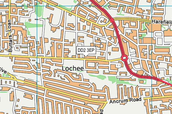 DD2 3EP map - OS VectorMap District (Ordnance Survey) DD2 3EP map - OS VectorMap District (Ordnance Survey)
