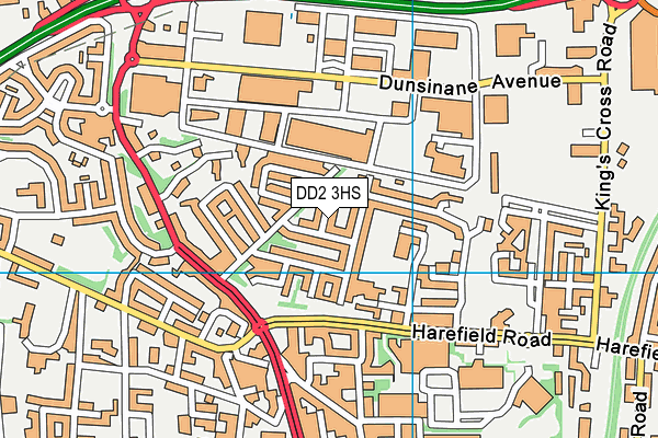 DD2 3HS map - OS VectorMap District (Ordnance Survey) DD2 3HS map - OS VectorMap District (Ordnance Survey)