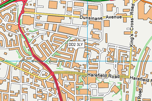 DD2 3LY map - OS VectorMap District (Ordnance Survey) DD2 3LY map - OS VectorMap District (Ordnance Survey)