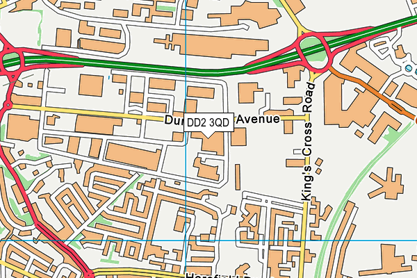 DD2 3QD map - OS VectorMap District (Ordnance Survey) DD2 3QD map - OS VectorMap District (Ordnance Survey)