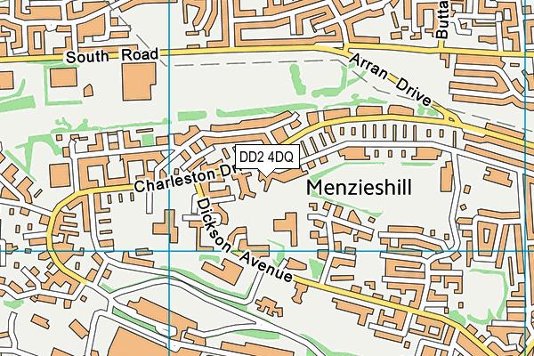 DD2 4DQ map - OS VectorMap District (Ordnance Survey) DD2 4DQ map - OS VectorMap District (Ordnance Survey)