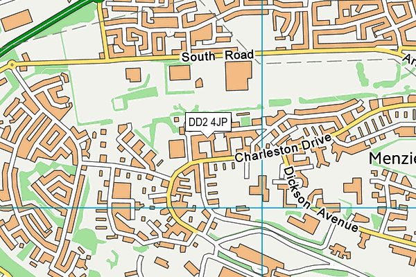 DD2 4JP map - OS VectorMap District (Ordnance Survey) DD2 4JP map - OS VectorMap District (Ordnance Survey)
