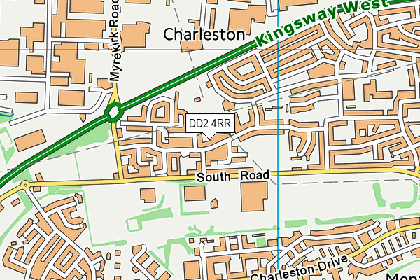 DD2 4RR map - OS VectorMap District (Ordnance Survey) DD2 4RR map - OS VectorMap District (Ordnance Survey)