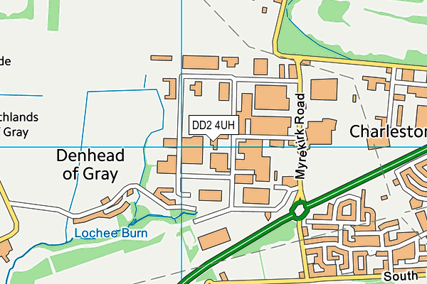 DD2 4UH map - OS VectorMap District (Ordnance Survey) DD2 4UH map - OS VectorMap District (Ordnance Survey)
