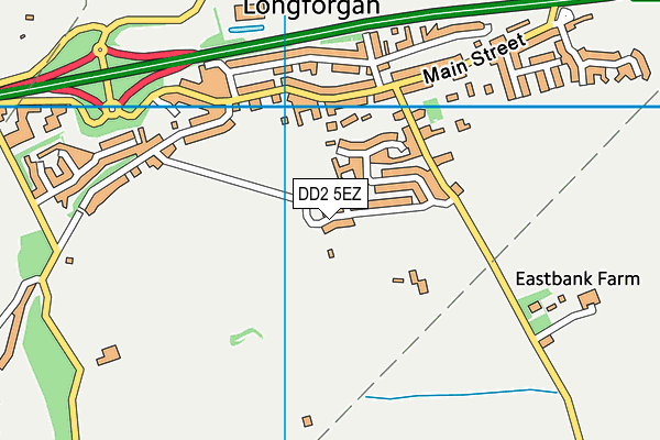 DD2 5EZ map - OS VectorMap District (Ordnance Survey) DD2 5EZ map - OS VectorMap District (Ordnance Survey)