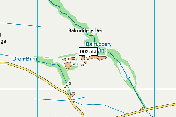 DD2 5LJ map - OS VectorMap District (Ordnance Survey) DD2 5LJ map - OS VectorMap District (Ordnance Survey)