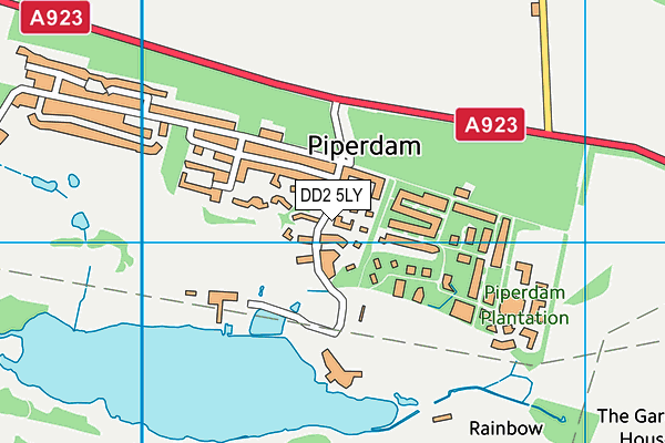DD2 5LY map - OS VectorMap District (Ordnance Survey)
