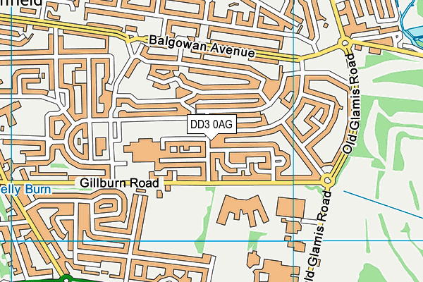 DD3 0AG map - OS VectorMap District (Ordnance Survey) DD3 0AG map - OS VectorMap District (Ordnance Survey)