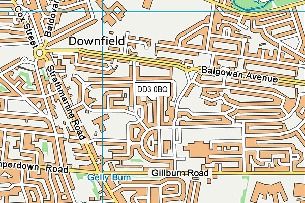 DD3 0BQ map - OS VectorMap District (Ordnance Survey) DD3 0BQ map - OS VectorMap District (Ordnance Survey)