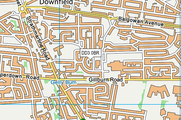 DD3 0BR map - OS VectorMap District (Ordnance Survey) DD3 0BR map - OS VectorMap District (Ordnance Survey)