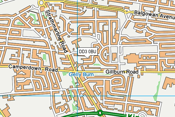 DD3 0BU map - OS VectorMap District (Ordnance Survey) DD3 0BU map - OS VectorMap District (Ordnance Survey)