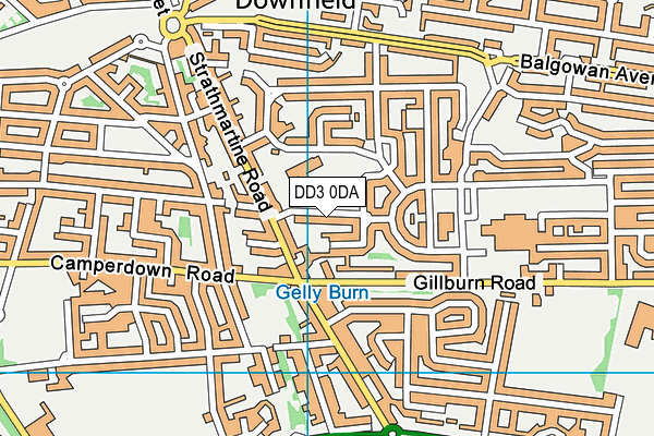 DD3 0DA map - OS VectorMap District (Ordnance Survey) DD3 0DA map - OS VectorMap District (Ordnance Survey)
